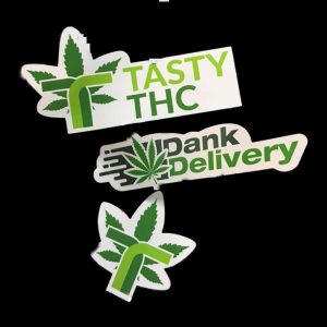Tasty & Dank Delivery Stickers